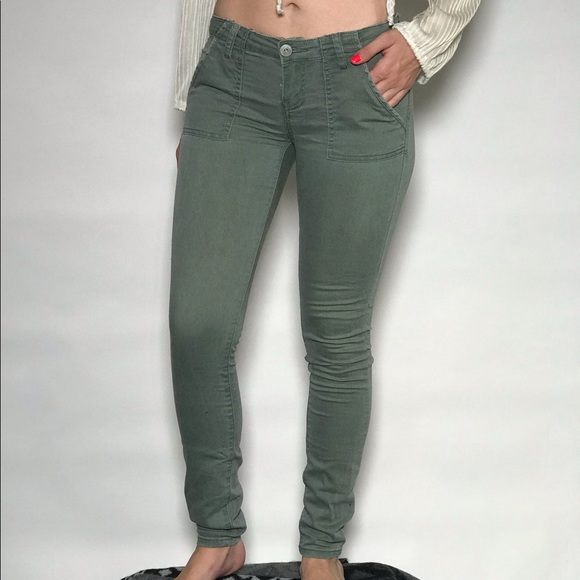 Urban Outfitters Green Skinny Jeans - Picture 7 of 8